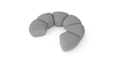 Dillo Crescent configuration shown in light gray