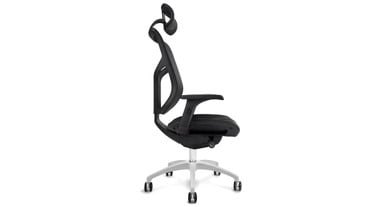Adjust seat height, seat depth, lumbar, armrest height, and headrest position