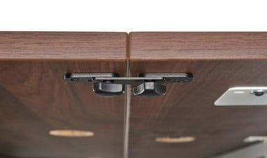 Table Ganging Brackets connecting Flip Top Tables