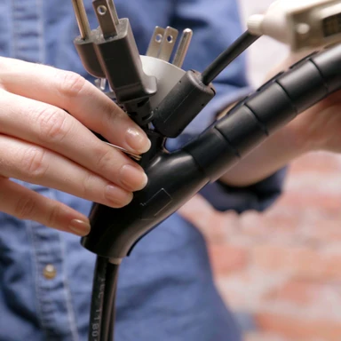 Reroute cords where you want them with the cord organizer