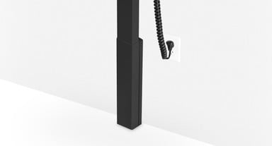 Durable, formed steel mounting bracket attaches securely to the wall