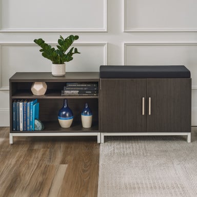 Configure the MoPac Credenza with doors or without for quick access