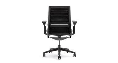 The Think's integrated LiveBack System dynamically supports and follows the movements of the user