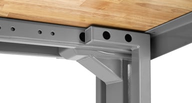 Attaches to the patented mounting points on UPLIFT Standing Desk Frames in minutes