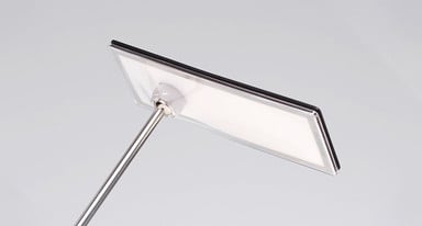 Slim, minimalistic design without exposed wires or large chunky switches