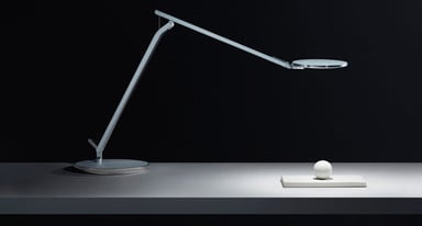 Energy efficient light casts only one shadow on work surface