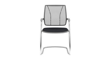 The Diffrient Occasional Multipurpose Side Chair delivers more ergonomic seating to offices everywhere
