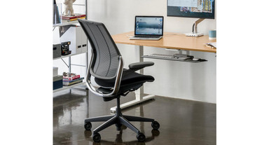 Optional deluxe armrests offer full range of height and width adjustment
