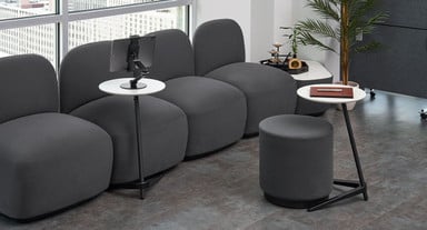 Light and easy to move, the Dillo Side Table pairs perfectly with the rest of the Dillo Lounge Collection