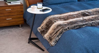 Bedside convenience with the compact Dillo Side Table