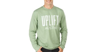 Crew neck, relaxed fit, and full-length sleeves make for an instant classic in your closet lineup
