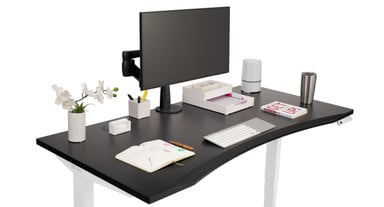 Supports monitors from 4.5 lb to 17.5 lb