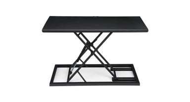 A portable and easy to use sit-stand solution