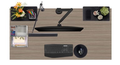 60" x 30" Veranda Teak Desktop