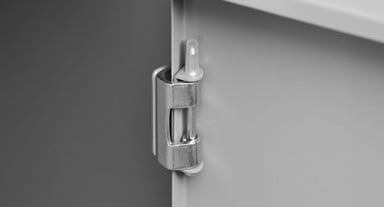 Quickly attaches to newly purchased and existing Hanging Storage Cubbies with included hardware