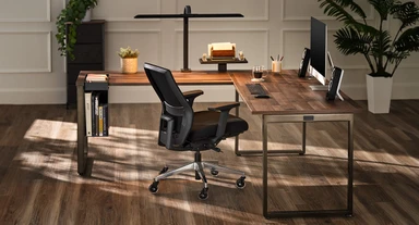 Adaptable frame design allows the return to be installed on the left or right side