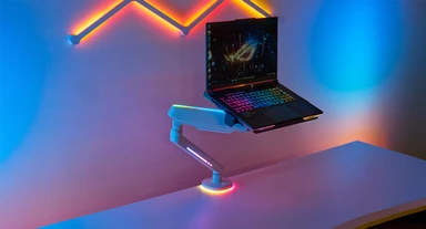 Shown with optional laptop mount