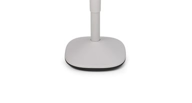Durable, molded plastic neck and base provide a solid foundation for the Engage Stool