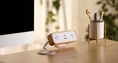 Dual 120V power outlets plus an 18W USB-A port and a 65W USB-C port provide a wide range of power and charging options