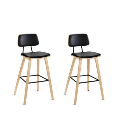 Kerbey Barstools are sold in sets of two, reducing packaging waste by shipping together in one box