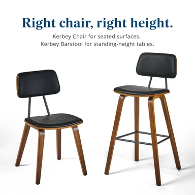Create a cohesive look for your space with the entire Kerbey collection, including the matching Kerbey Barstool