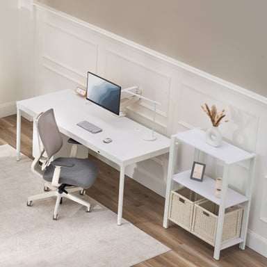 Add a Clarksville Ergonomic Chair to any office space to add comfort and cohesion