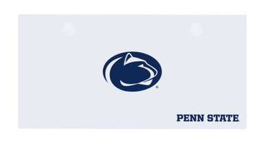 Penn State UPLIFT laminate desktop in White