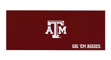 24" Maroon Texas A&M Desktop without grommets