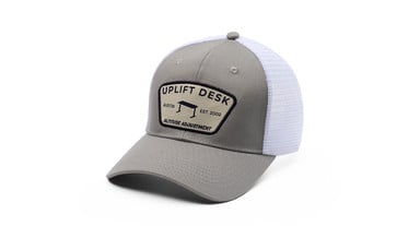Gray UPLIFT Desk Cap