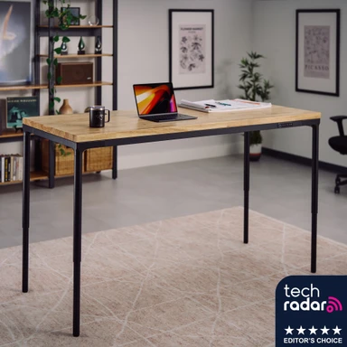 Bring elegance to your workspace with the UPLIFT Parsons Standing Desk, recognized by TechRadar's 5-Star Editor's Choice Award