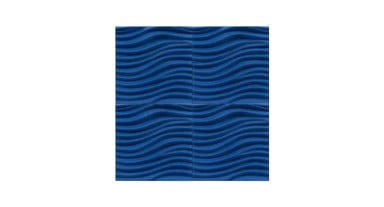 Install 3D Wave Acoustic Wall Panels flush against each other for seamless sound reduction at work