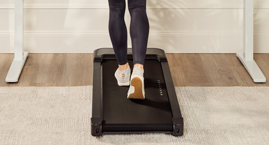 Introduce more movement into the workday with an under-desk walking pad