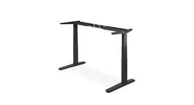 C-Frame UPLIFT 2-Leg Standing Desk in Black