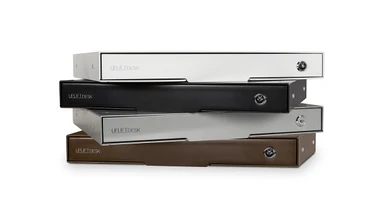 Comes in black, white, gray, and industrial style color options