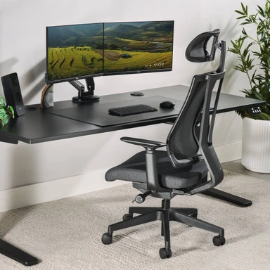 Create a cohesive ergonomic ecosystem by adding a headrest to your Clarksville Ergonomic Chair