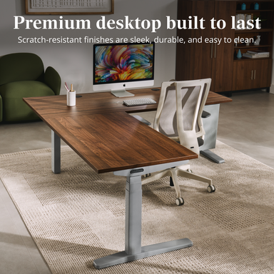 Premium desktop built to last. Scratch-resistant finishes are sleek, durable, and easy to clean
