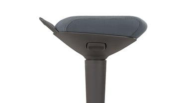 Be comfortable at any height with the adjustable seat