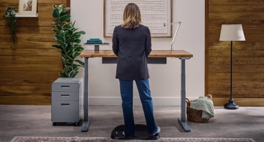 Add extra storage to your office with a 3-Drawer File Cabinet