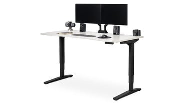 Position your screens at a comfortable and ergonomically correct working distance, height, and angle