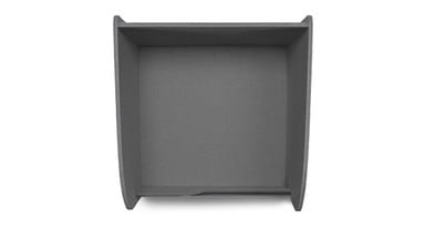 Work with sound absorption on four sides