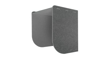 Up to 86% of sound that comes into contact with the booth gets absorbed
