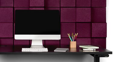 Create the space that helps you work at your best with a few 3D Cubes Acoustic Wall Panels
