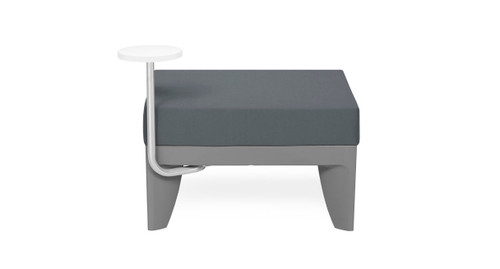 Mounts to the underside of seats