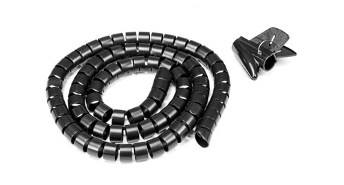 UPLIFT Desk Cable Organizers allow you to route your cords neatly from desk to wall