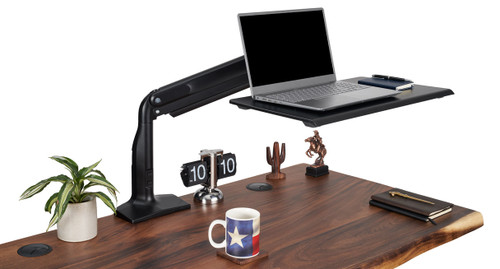A converter for laptop users to work ergonomically without a sit-stand desk