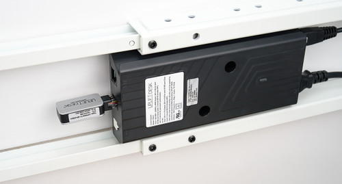 The UPLIFT Desk App connects to UPLIFT desks via the Bluetooth Adapter