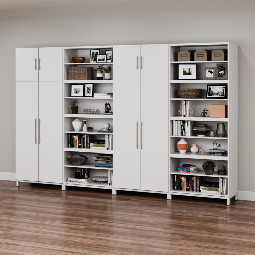 MoPac Storage Wall 1 in White laminate