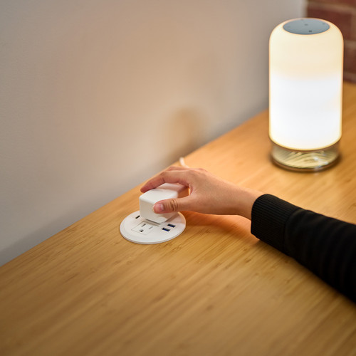 Add convenient access to power and charging from your desktop
