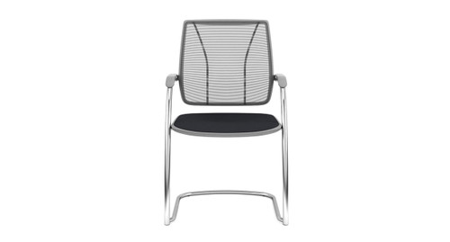 The Diffrient Occasional Multipurpose Side Chair delivers more ergonomic seating to offices everywhere