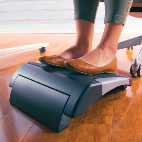 The E3 Adjustable Footrest is an ideal addition to the ergonomic workstation